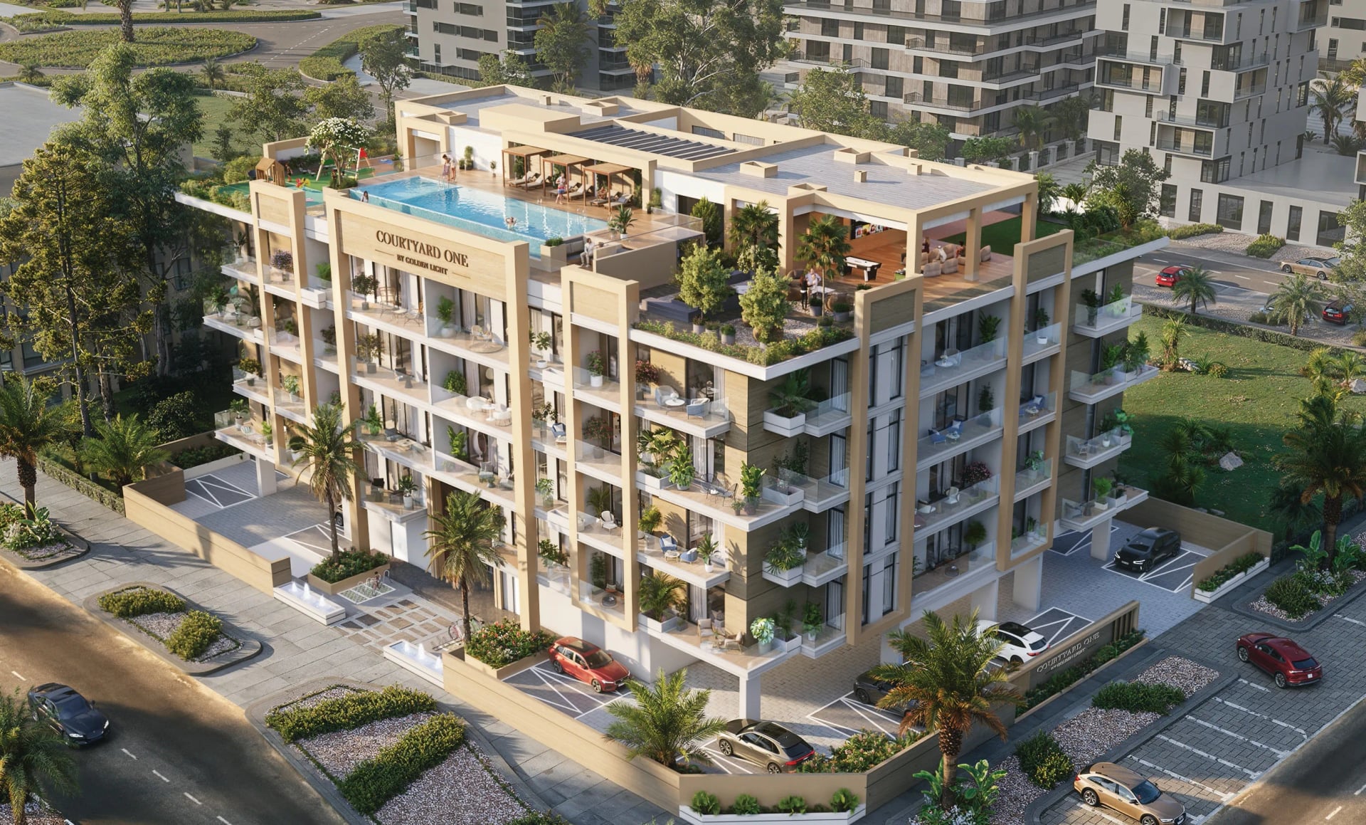 Courtyard One 4